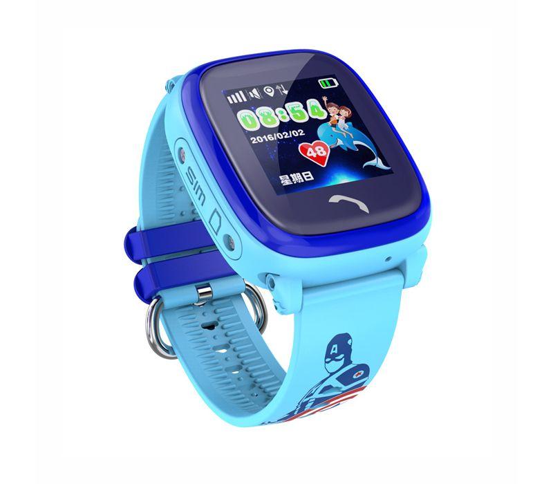 Детские часы с GPS трекером Wonlex GW400S Водонепроницаемые (голубой) - фото 4 - id-p87712622