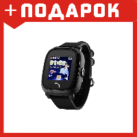 Детские часы с GPS трекером Wonlex GW400S Водонепроницаемые (черный)