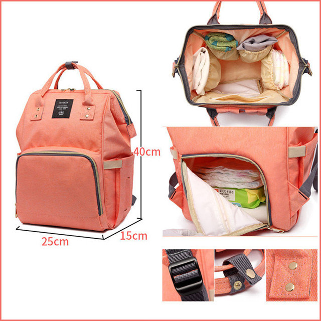 Функциональная сумка-рюкзак для мамы Mummy Bag - фото 3 - id-p95127092