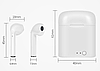 Беспроводные наушники TWS i7 mini Bluetooth с кейсом-зарядкой (белые), фото 3