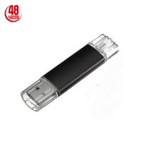 Флешка USB-flash с USB и micro-USB разъемами.