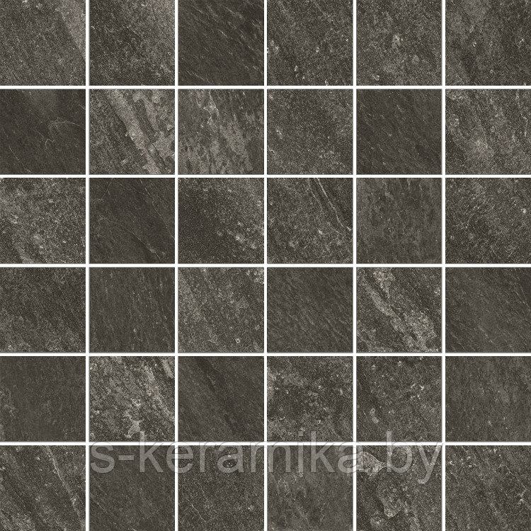 Мозаика из керамогранита Climb Graphite Mosaico 300х300мм