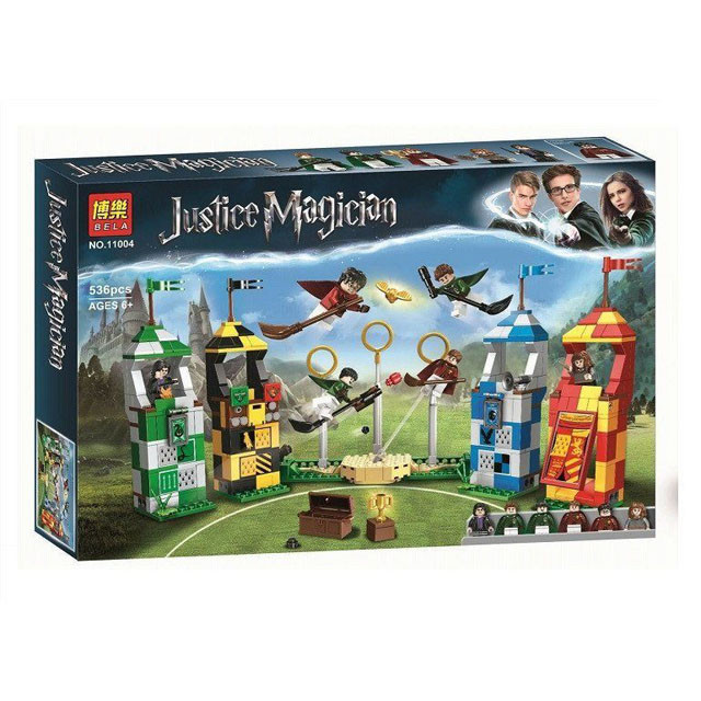 Конструктор Bela 11004 Гарри Поттер Матч по квиддичу (аналог LEGO Harry Potter 75956) 536 деталей