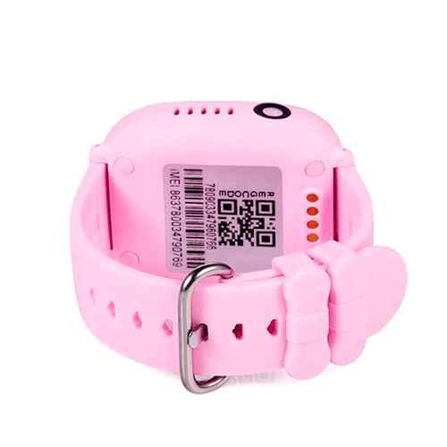 Детские часы с GPS трекером Wonlex GW400X Водонепроницаемые (розовый) - фото 3 - id-p87715427