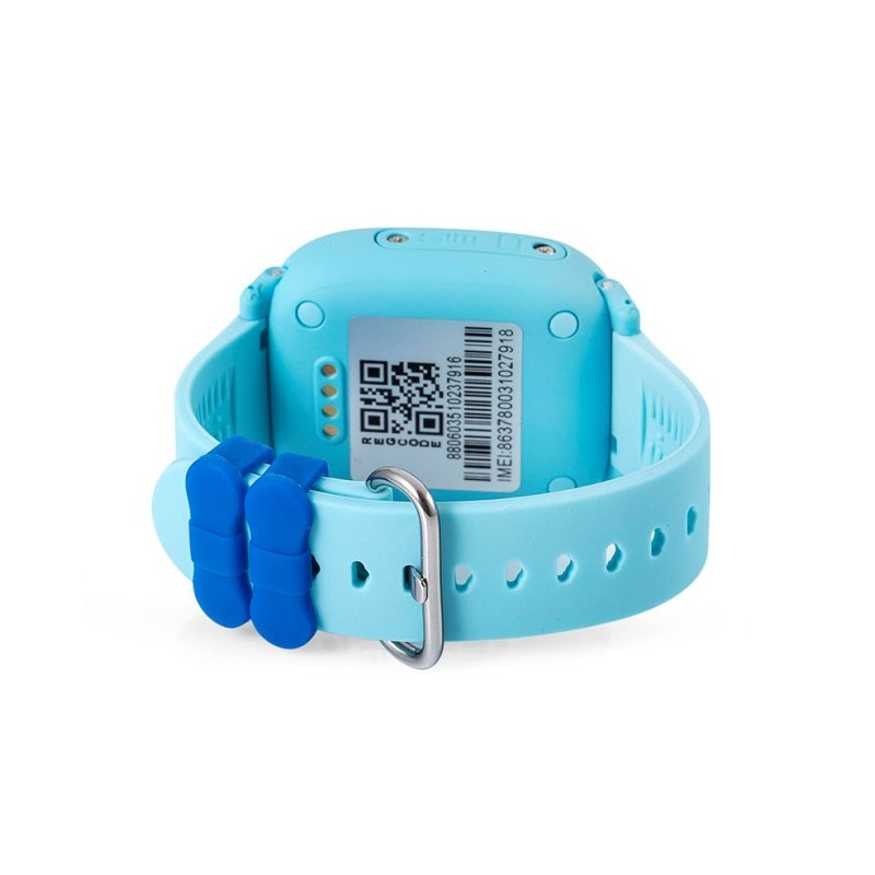 Детские часы с GPS трекером Wonlex GW400X Водонепроницаемые (голубой) - фото 3 - id-p87715434