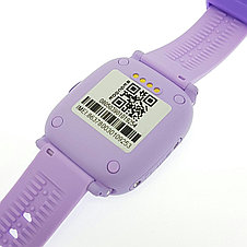 Детские часы с GPS трекером Wonlex GW400X Водонепроницаемые (фиолетовый), фото 2