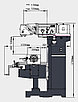 Универсальный фрезерный станок OPTImill MT 130S, фото 3