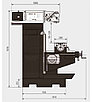 Фрезерный универсальный станок OPTImill MT100 / 380В, фото 4