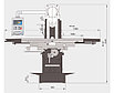Фрезерный универсальный станок OPTImill MT200 / 380В, фото 4