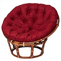 Кресло из ротанга «PAPASAN» 23/01 с цветной подушкой Белый