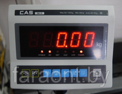 Весы товарные напольные CAS DB II-150E - фото 3 - id-p3626915