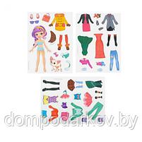 Магнитная кукла с одеждой «Лиза и Чаппи», фото 2