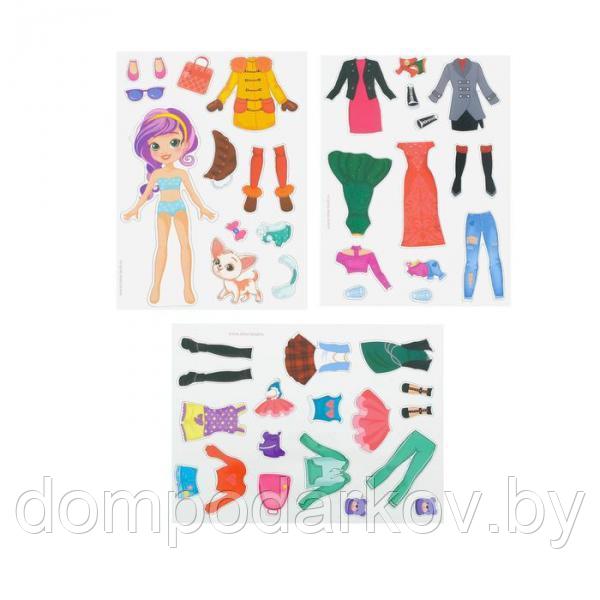 Магнитная кукла с одеждой «Лиза и Чаппи» - фото 2 - id-p95174101