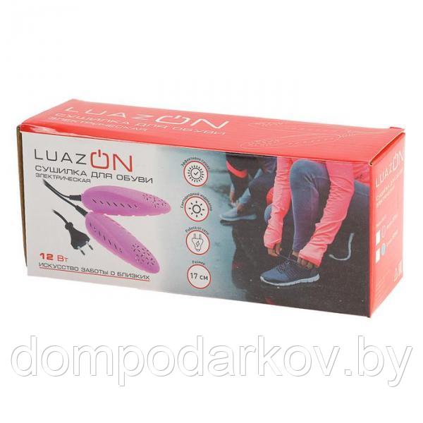 Сушилка для обуви LuazOn LSO-11, 12 Вт, индикатор работы, синий - фото 4 - id-p95174118