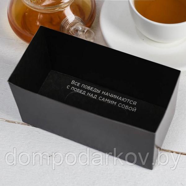 Чай чёрный с предсказанием 40 пакетиков без ярлычка "Для отчаянных мужчин" - фото 3 - id-p95174138