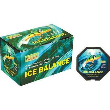 Леска зимняя "Ice Balance" 30 м. (Aqua). 0.18 мм. (3.6 кг.)