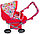 Коляска для кукол с люлькой, коляска-трансформер MELOBO 9346, от 2-х лет, розовая, фото 2