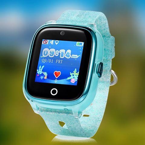 Детские часы с GPS трекером Wonlex KT01 Водонепроницаемые (Зелёный) - фото 2 - id-p87879946