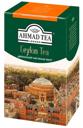 Чай Ahmad Ceylon Tea OP черный листовой 100г. - фото 1 - id-p95191440