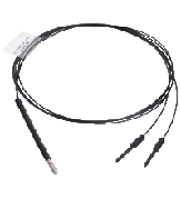 Plastic fiber optic KLR-C02-1,0-2,0-K75