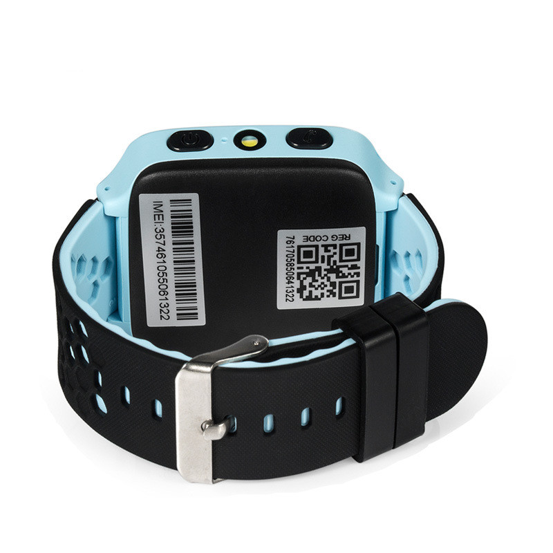 Детские часы с GPS трекером Wonlex GW500S голубой - фото 4 - id-p87716033