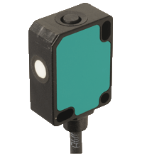 Ultrasonic sensor UC250-F77-EP-IO-0,2M-V31