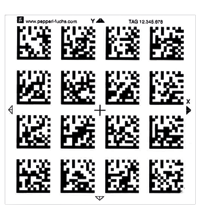 Data matrix tag PGV85-CT4