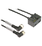 AS-Interface actuator module VBA-2A-G10-E2L-1M-2V1-W