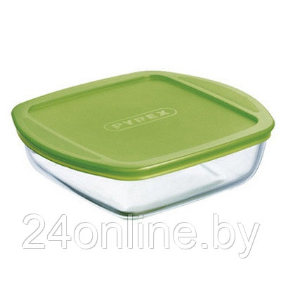 Блюдо квадратное с крышкой Pyrex Smart cooking арт.: 211P000/5046