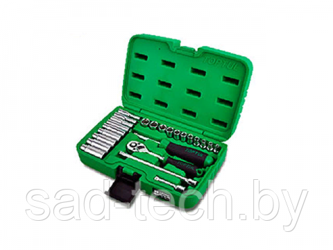 Набор головок 1/4 4-13мм 24предм. 6гр. TOPTUL GCAI2403, фото 2