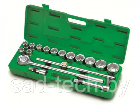 Набор головок 3/4" 19-50мм 17предм. 6гр. TOPTUL GCAI1701