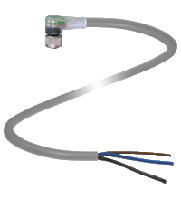 Female connector V3-WM-E2-5M-PUR