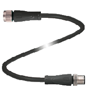 Connection cable V1-G-BK1M-PUR-U-V1-G