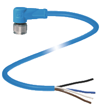 Cable connector, NAMUR V1-W-N4-5M-PVC - фото 1 - id-p95199507