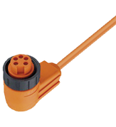 Female connector V95-W-2M-PVC