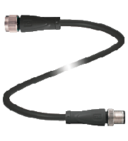 Connection cable V1-G-BK0,6M-PUR-U-V1-G-LGS25T