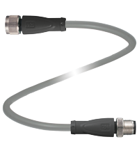 Connecting cable, shielded V19-G-2M-PUR-ABG-V19-G