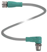 Connection cable V1-G-0,3M-PUR-ABG-V1-W-Y