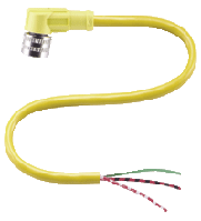 Female connector V12-W-YE2M-PUR-H/S