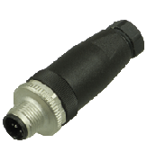 Field-attachable male connector V15S-G