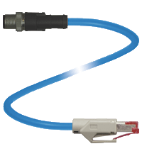 Connection cable V1SD-G-10M-PUR-ABG-V45-G, фото 2