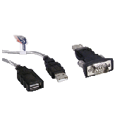 Converter USB/RS 232 USB-0,8M-PVC ABG-SUBD9