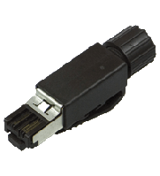 Field-attachable male connector V45-G