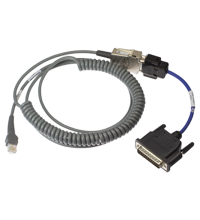 Adapter cable, RJ-50 to D-Sub 25 V50-G-2M-PVC-5V-SUBD25