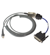 Adapter cable, RJ-50 to D-Sub 25 V50-G-2M-PVC-5V-SUBD25, фото 2