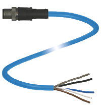 Connection cable V1SD-G-10M-PUR-ABG, фото 2