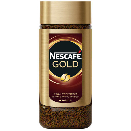 Кофе Nescafe Gold 47.5г. раствор. сублим. - фото 1 - id-p95200099