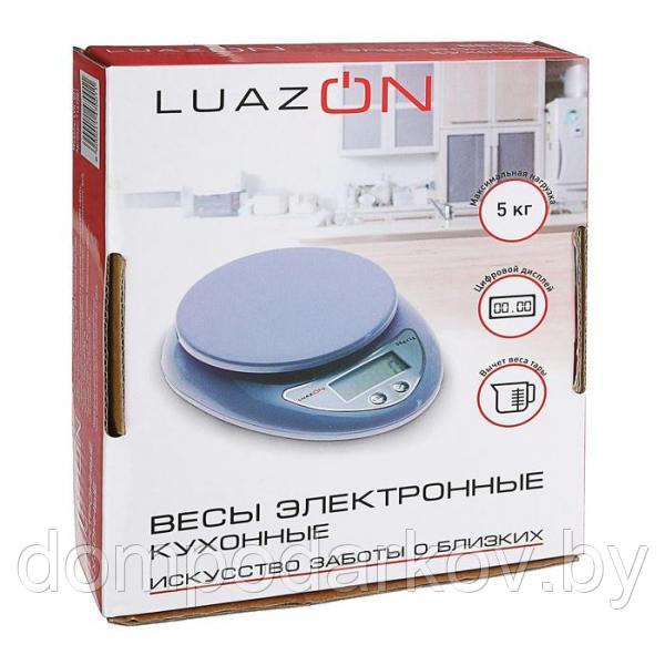 Весы LuazON LVK-501, электронные, кухонные, до 5 кг, белые (не в комплекте) - фото 6 - id-p95200440