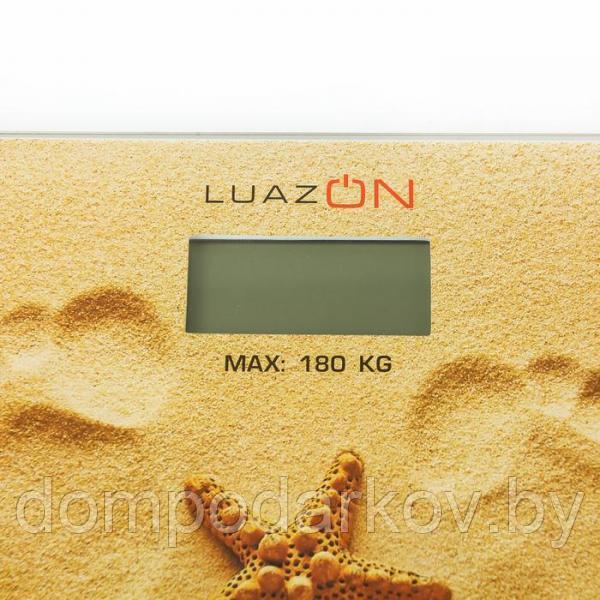 Весы напольные LuazON LVE-005, электронные, до 180 кг, "песок" - фото 2 - id-p95200442