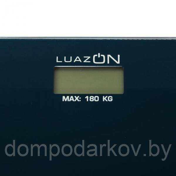 Весы напольные LuazON LVE-012, электронные, до 180 кг, "узор" - фото 2 - id-p95200445